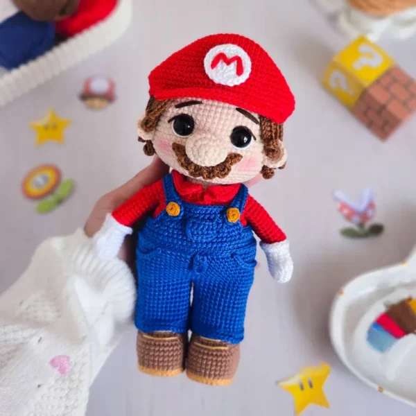 Muñeca amigurumi de ejemplo