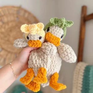 Muñeca amigurumi de ejemplo